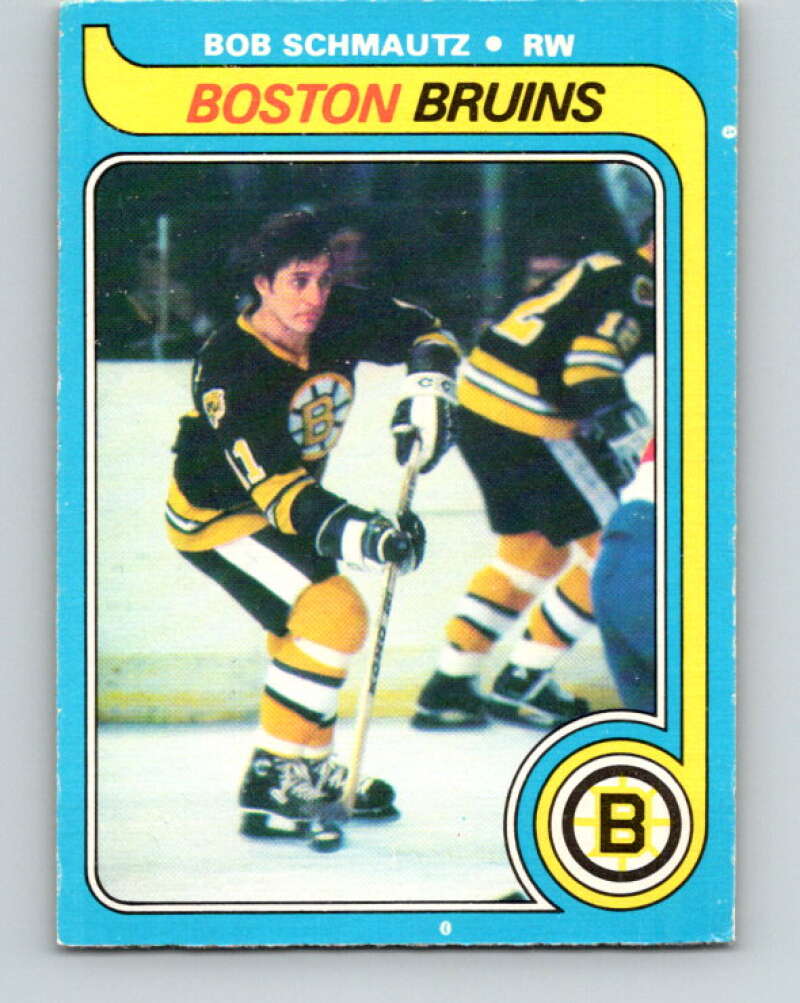 1979-80 O-Pee-Chee #144 Bobby Schmautz Boston Bruins V18052