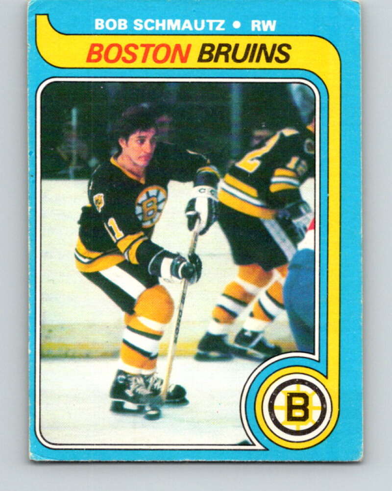 1979-80 O-Pee-Chee #144 Bobby Schmautz Boston Bruins V18056