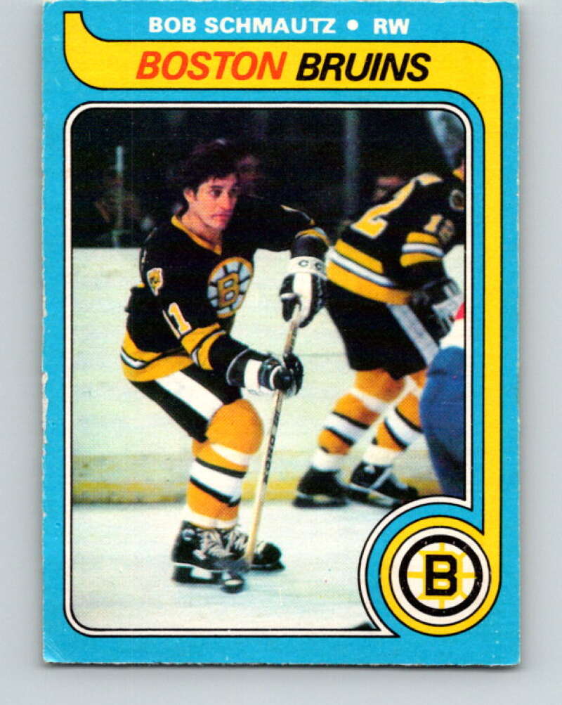 1979-80 O-Pee-Chee #144 Bobby Schmautz Boston Bruins V18057