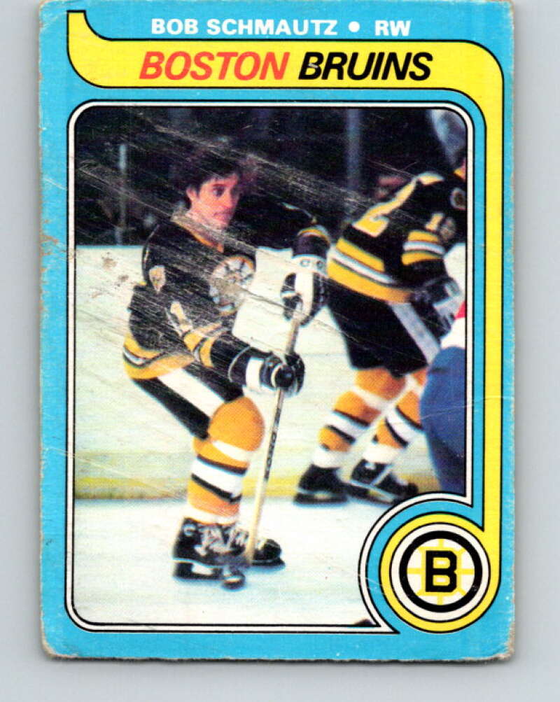 1979-80 O-Pee-Chee #144 Bobby Schmautz Boston Bruins V18059