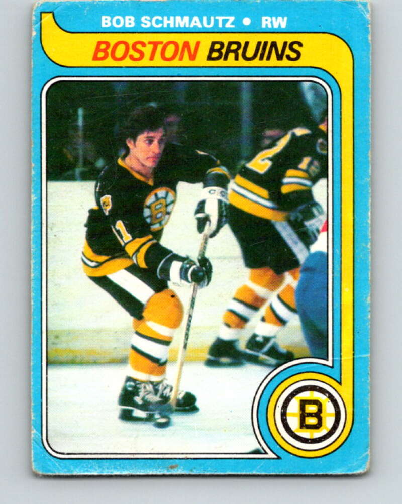 1979-80 O-Pee-Chee #144 Bobby Schmautz Boston Bruins V18061