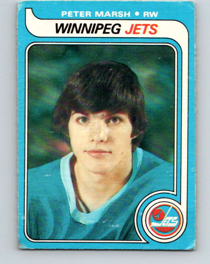 1979-80 O-Pee-Chee #147 Peter Marsh RC Rookie Winnipeg Jets V18080