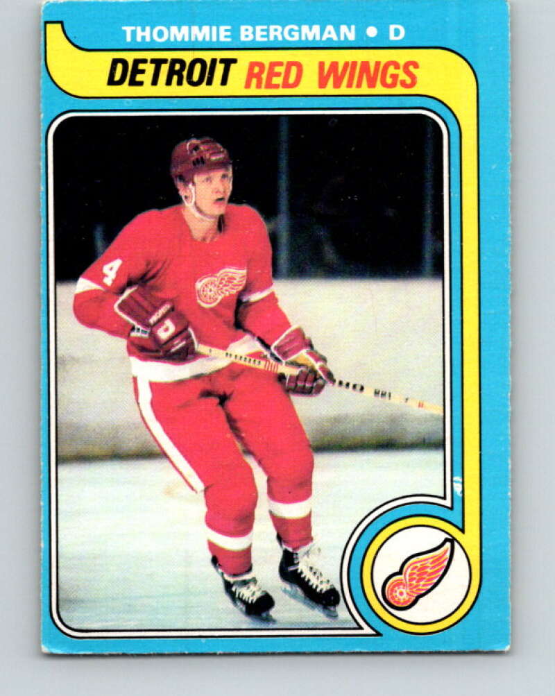 1979-80 O-Pee-Chee #148 Thommie Bergman Detroit Red Wings V18088