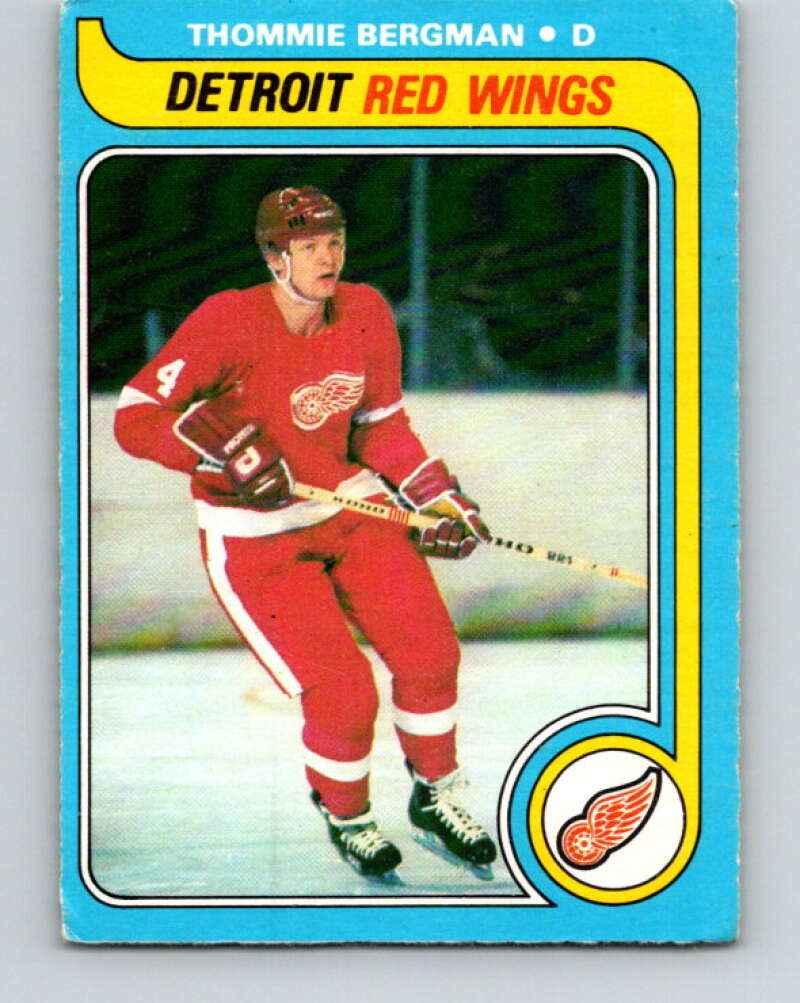 1979-80 O-Pee-Chee #148 Thommie Bergman Detroit Red Wings V18090