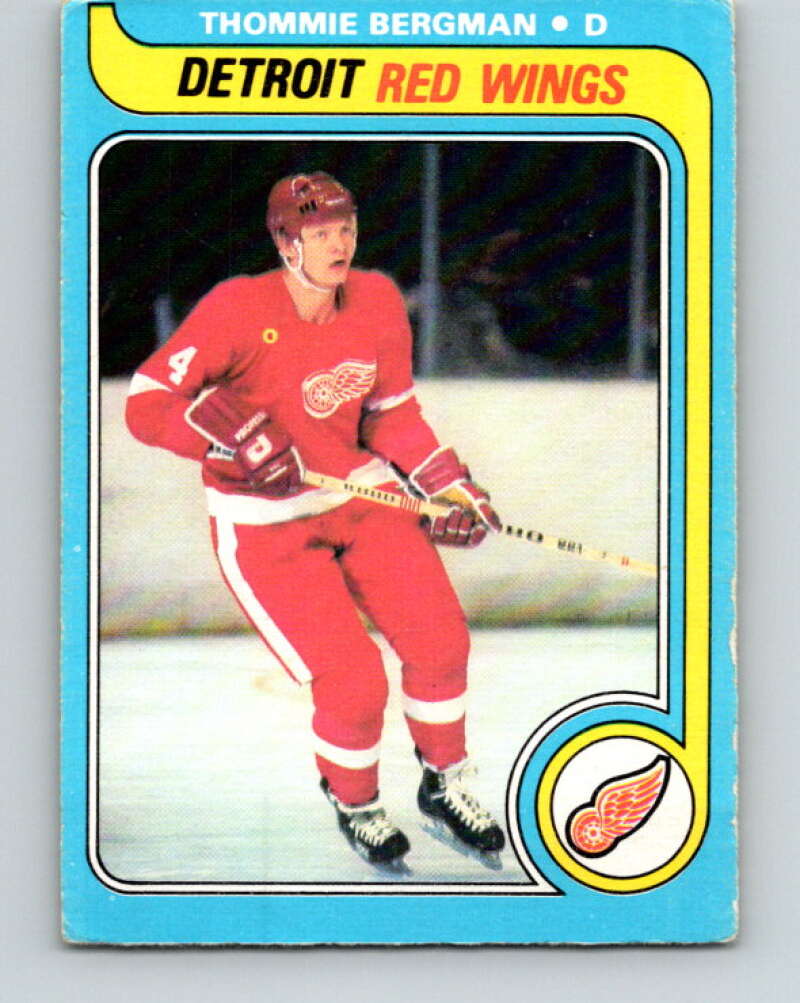 1979-80 O-Pee-Chee #148 Thommie Bergman Detroit Red Wings V18092
