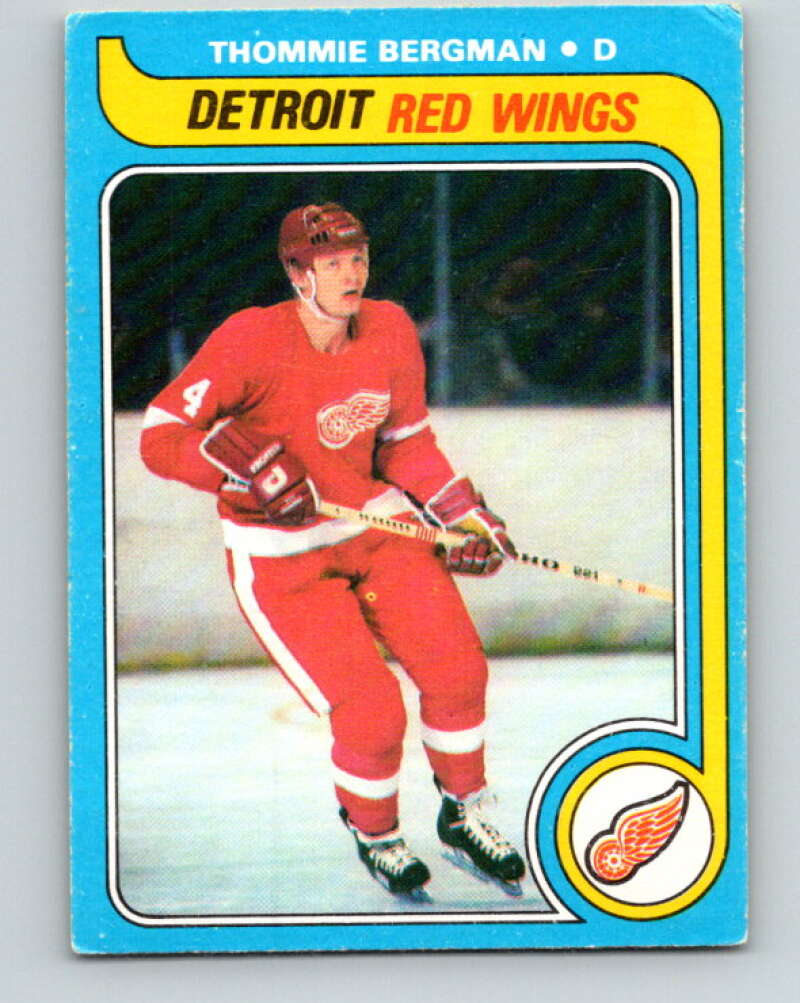 1979-80 O-Pee-Chee #148 Thommie Bergman Detroit Red Wings V18093