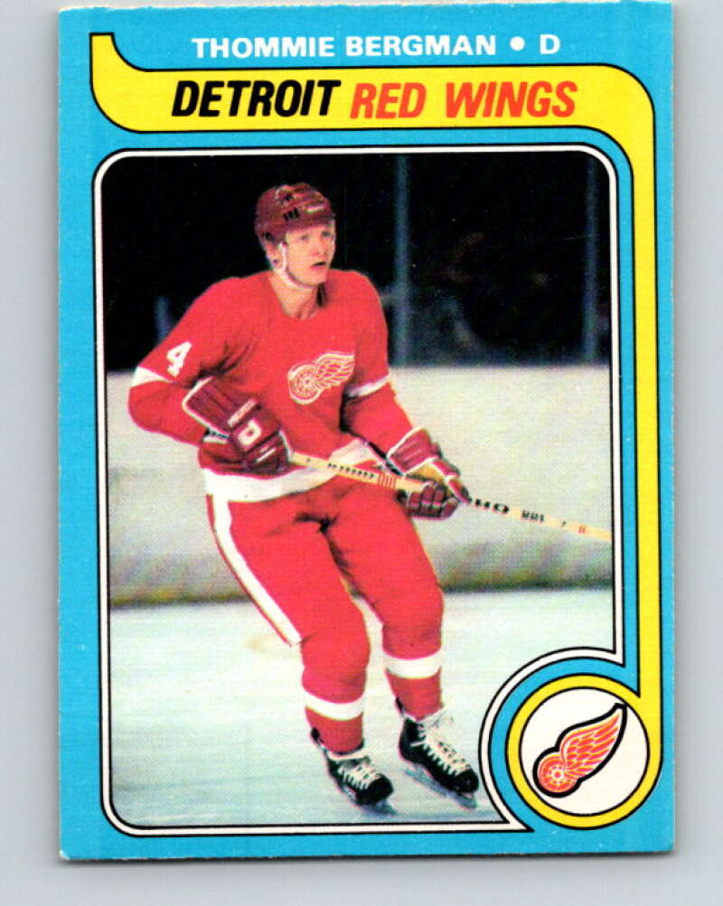 1979-80 O-Pee-Chee #148 Thommie Bergman Detroit Red Wings V18094