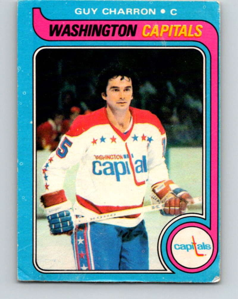 1979-80 O-Pee-Chee #152 Guy Charron Washington Capitals V18114