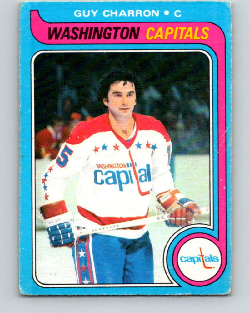 1979-80 O-Pee-Chee #152 Guy Charron Washington Capitals V18115
