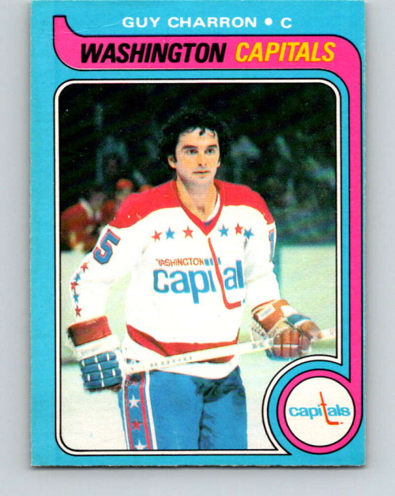 1979-80 O-Pee-Chee #152 Guy Charron Washington Capitals V18118