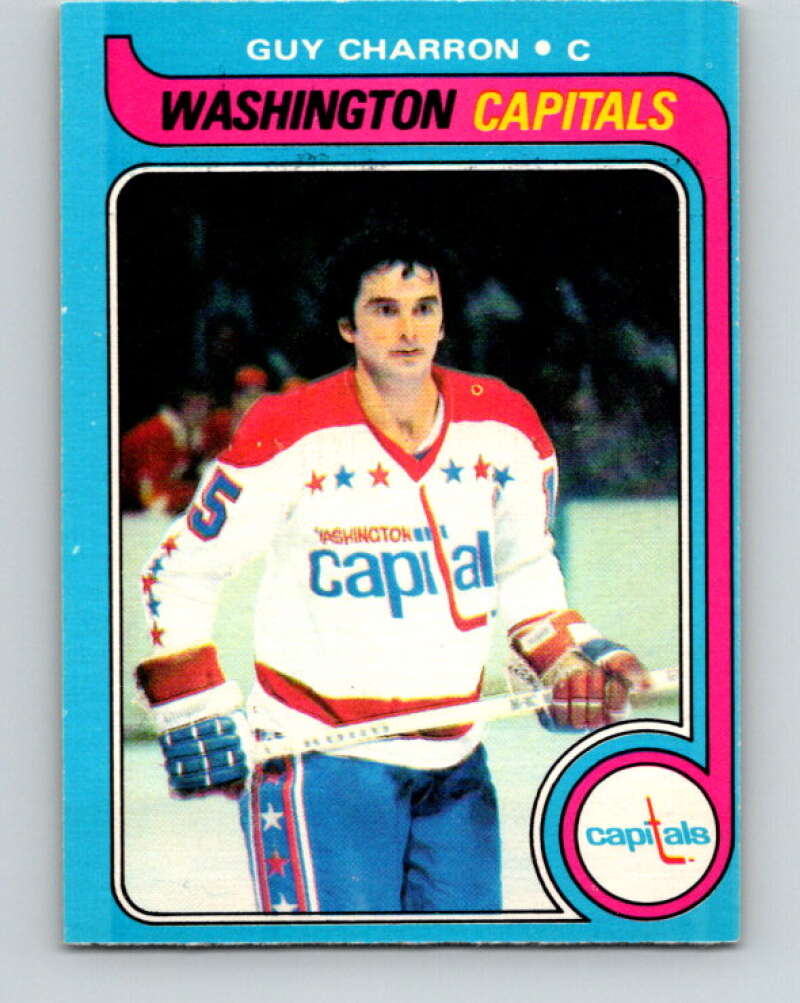 1979-80 O-Pee-Chee #152 Guy Charron Washington Capitals V18119