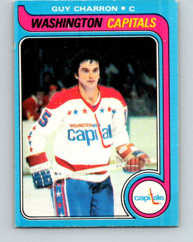 1979-80 O-Pee-Chee #152 Guy Charron Washington Capitals V18120