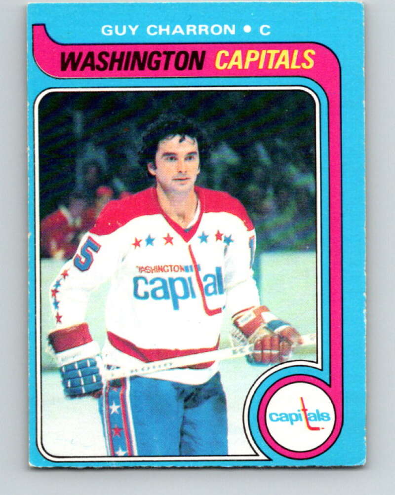 1979-80 O-Pee-Chee #152 Guy Charron Washington Capitals V18128