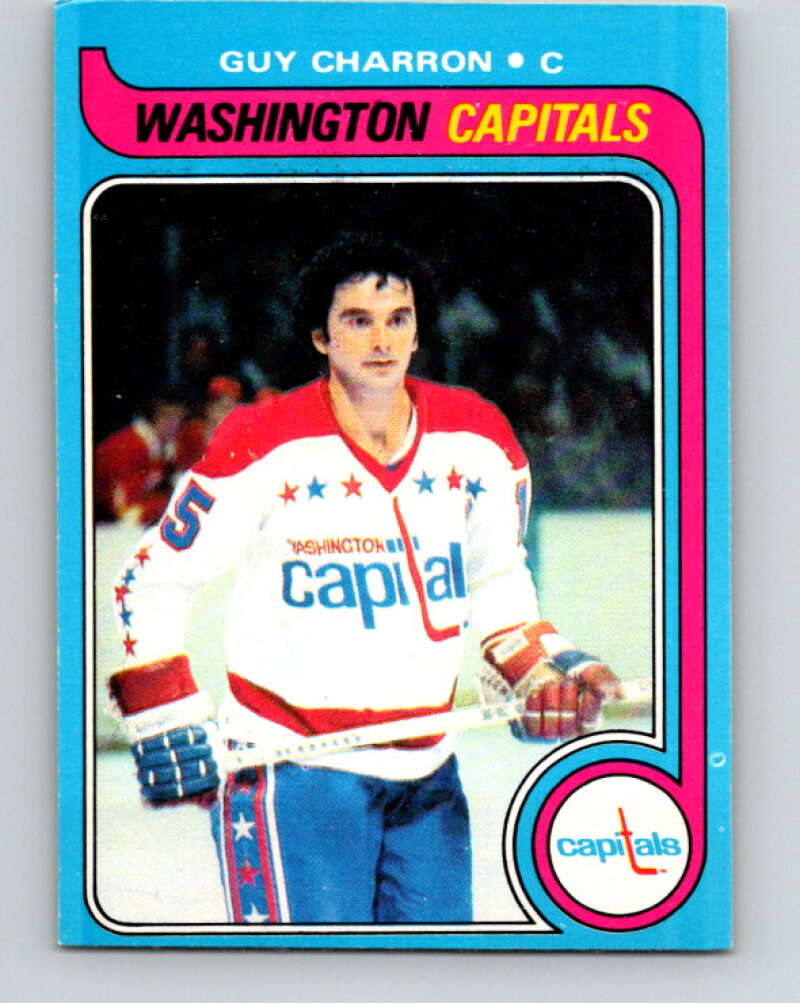 1979-80 O-Pee-Chee #152 Guy Charron Washington Capitals V18129