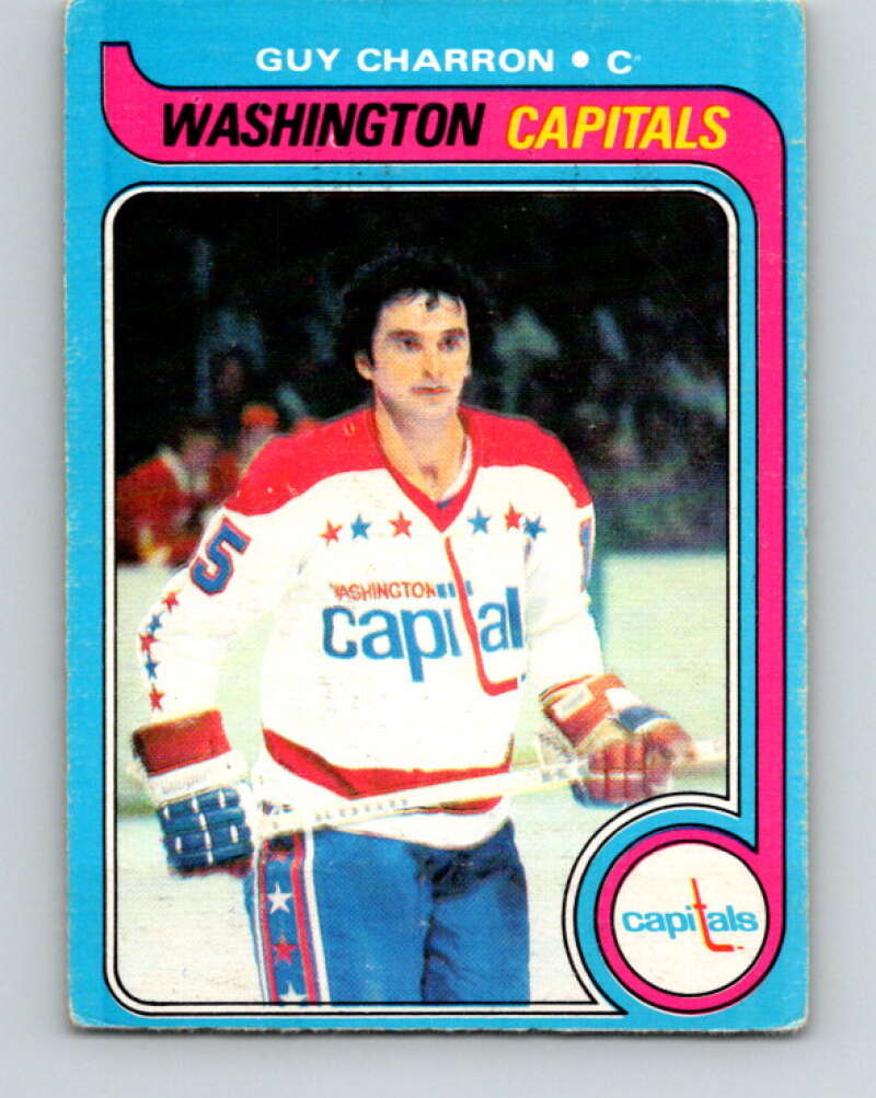 1979-80 O-Pee-Chee #152 Guy Charron Washington Capitals V18130