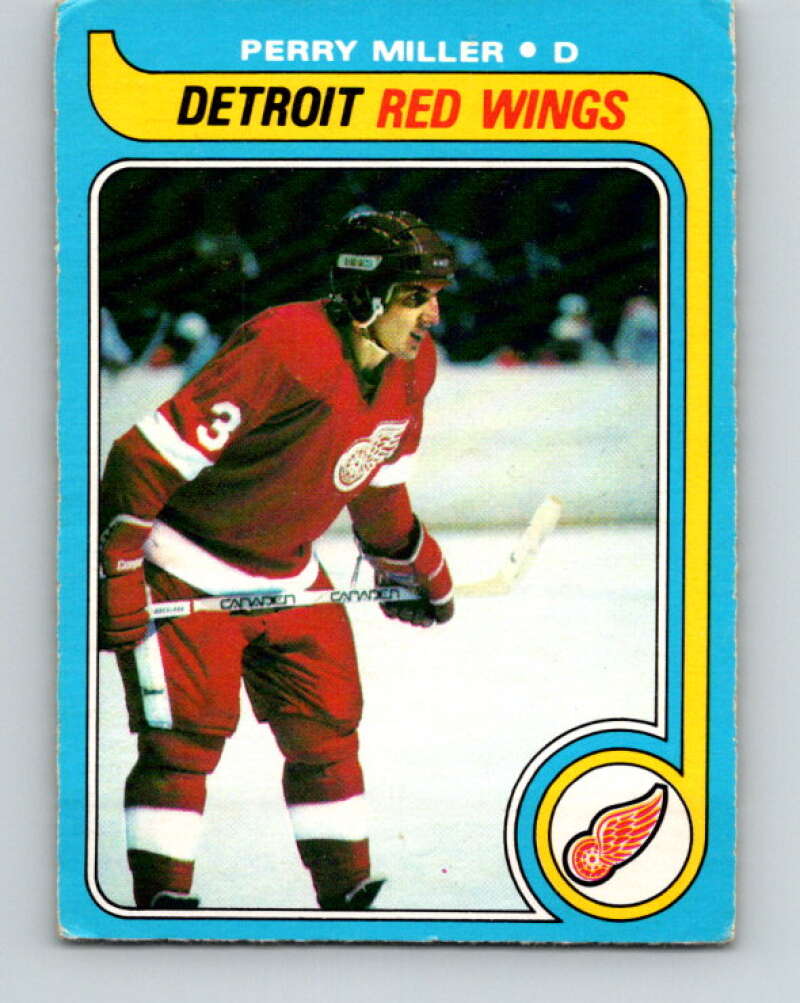 1979-80 O-Pee-Chee #157 Perry Miller Detroit Red Wings V18161