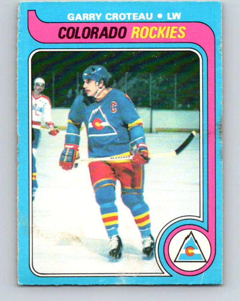 1979-80 O-Pee-Chee #158 Gary Croteau Colorado Rockies V18164