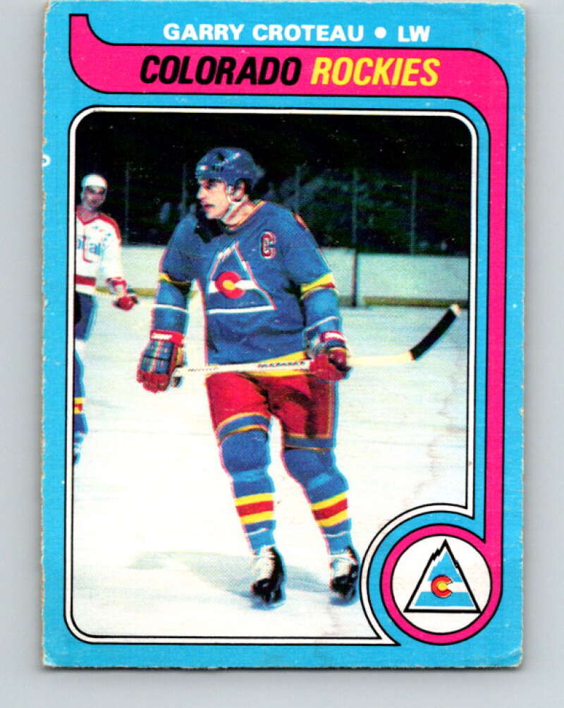 1979-80 O-Pee-Chee #158 Gary Croteau Colorado Rockies V18174
