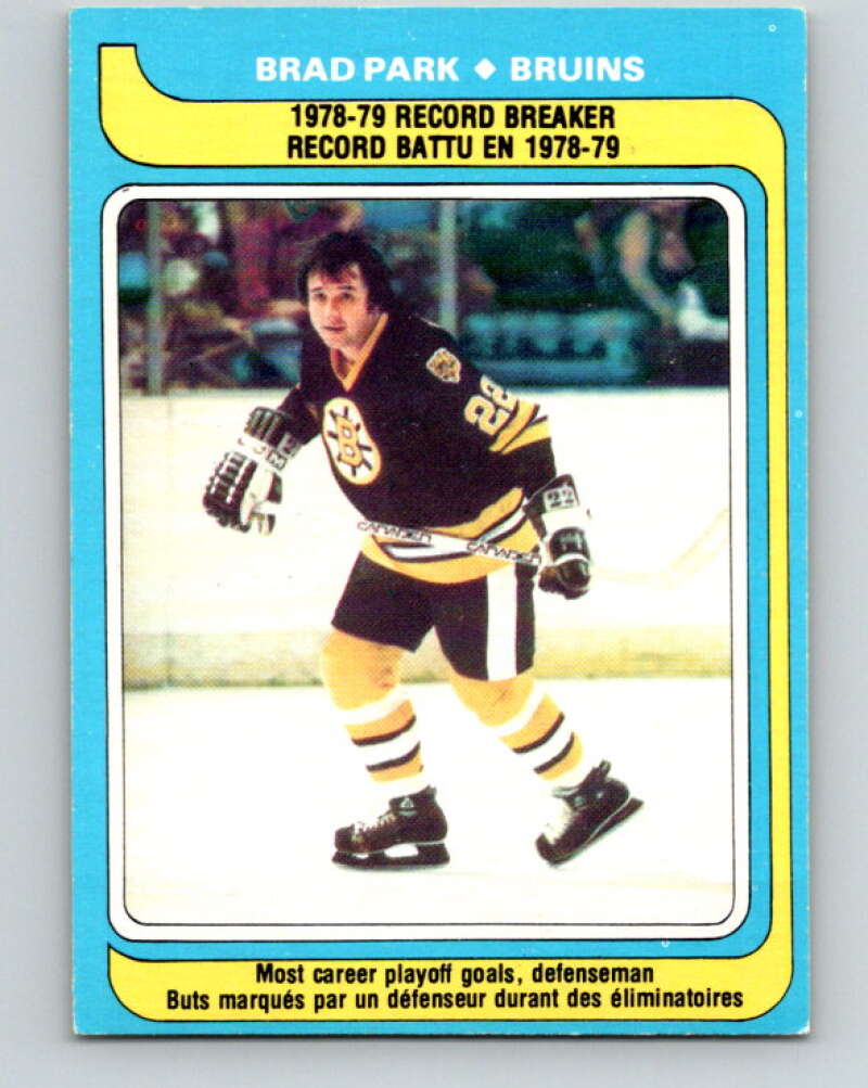 1979-80 O-Pee-Chee #164 Brad Park RB Boston Bruins V18225