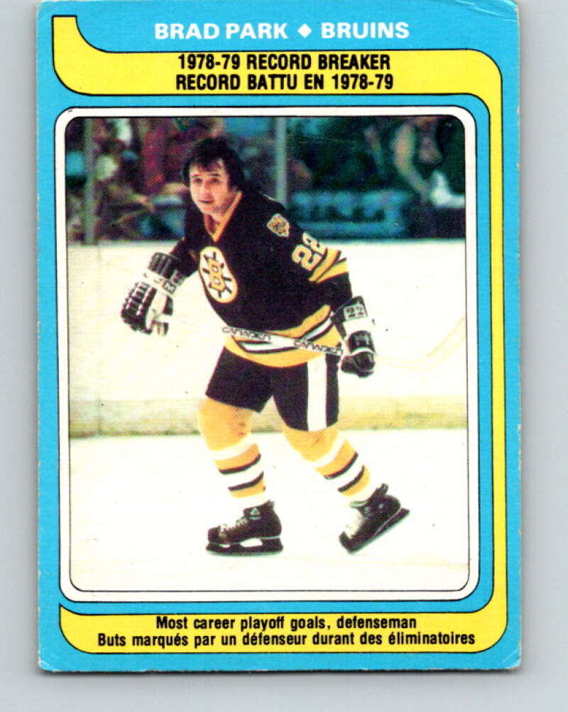 1979-80 O-Pee-Chee #164 Brad Park RB Boston Bruins V18229