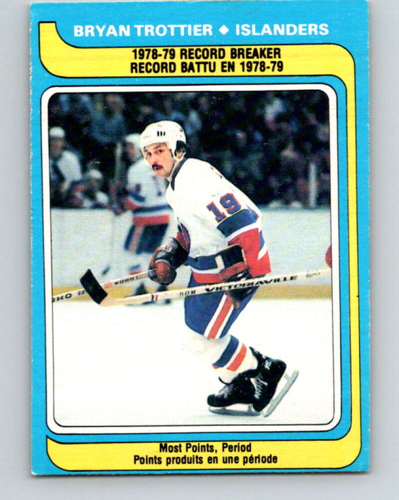 1979-80 O-Pee-Chee #165 Bryan Trottier RB New York Islanders V18235