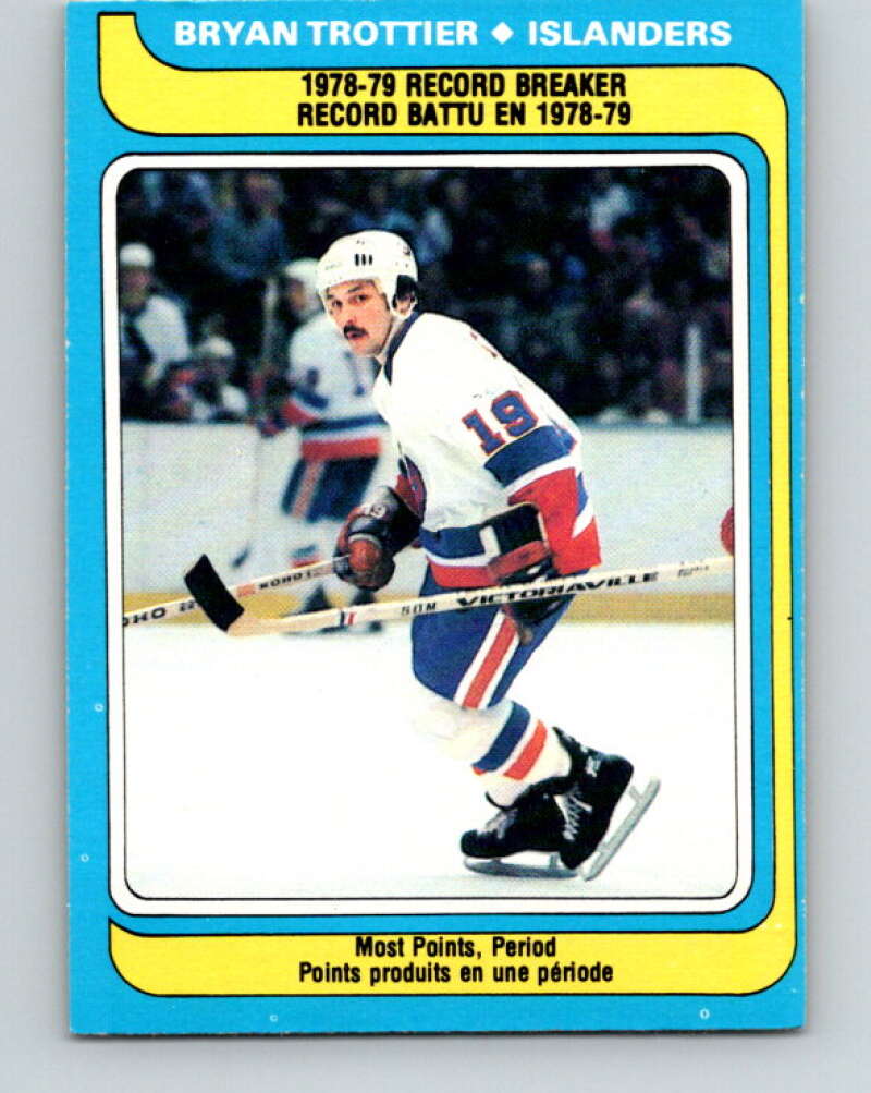 1979-80 O-Pee-Chee #165 Bryan Trottier RB New York Islanders V18236