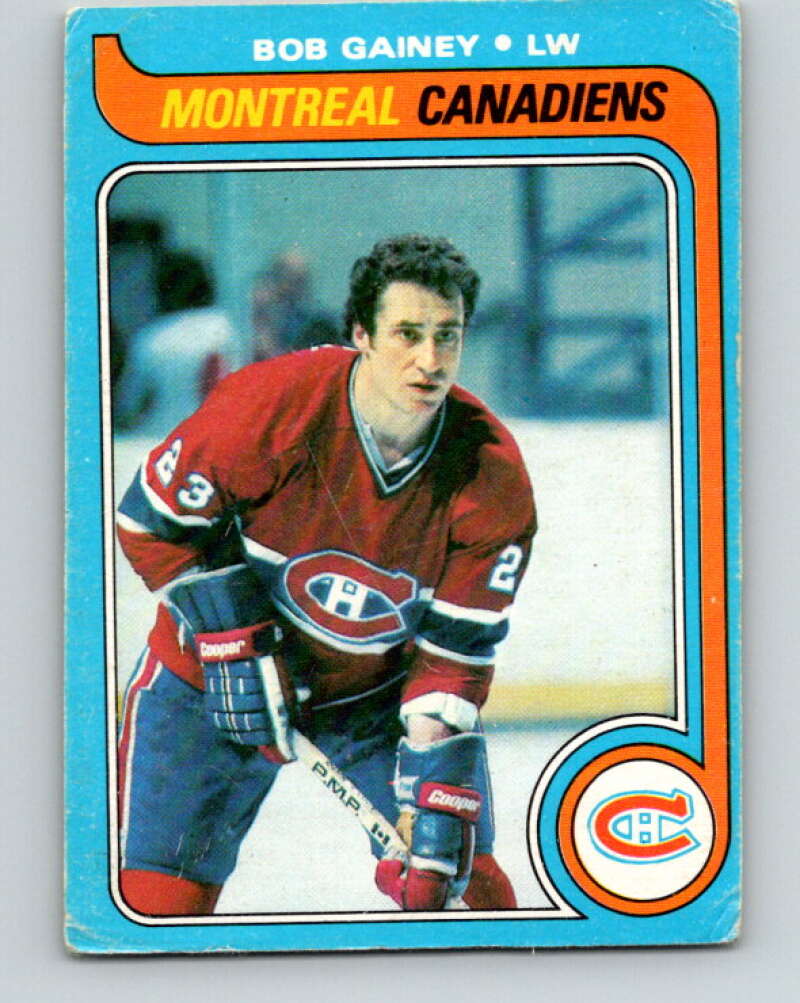 1979-80 O-Pee-Chee #170 Bob Gainey Montreal Canadiens V18286