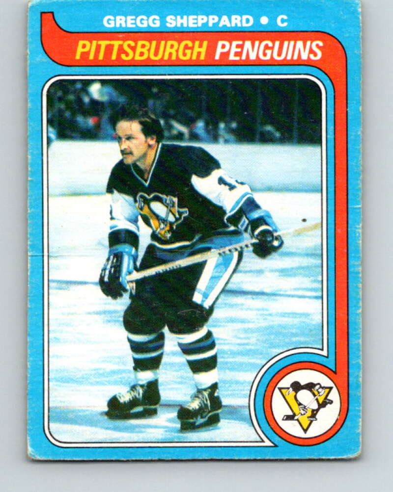 1979-80 O-Pee-Chee #172 Gregg Sheppard Pittsburgh Penguins V18305