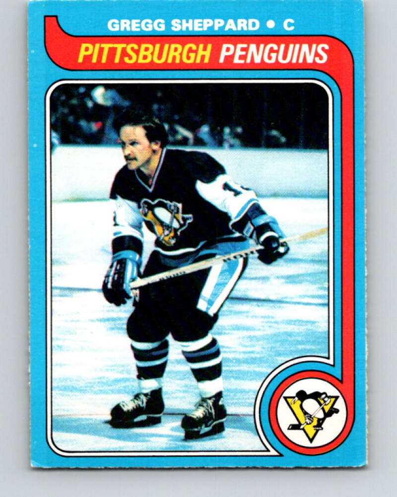 1979-80 O-Pee-Chee #172 Gregg Sheppard Pittsburgh Penguins V18309