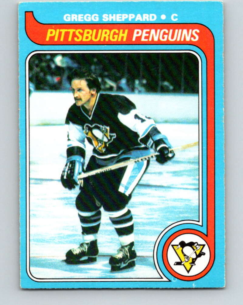 1979-80 O-Pee-Chee #172 Gregg Sheppard Pittsburgh Penguins V18313