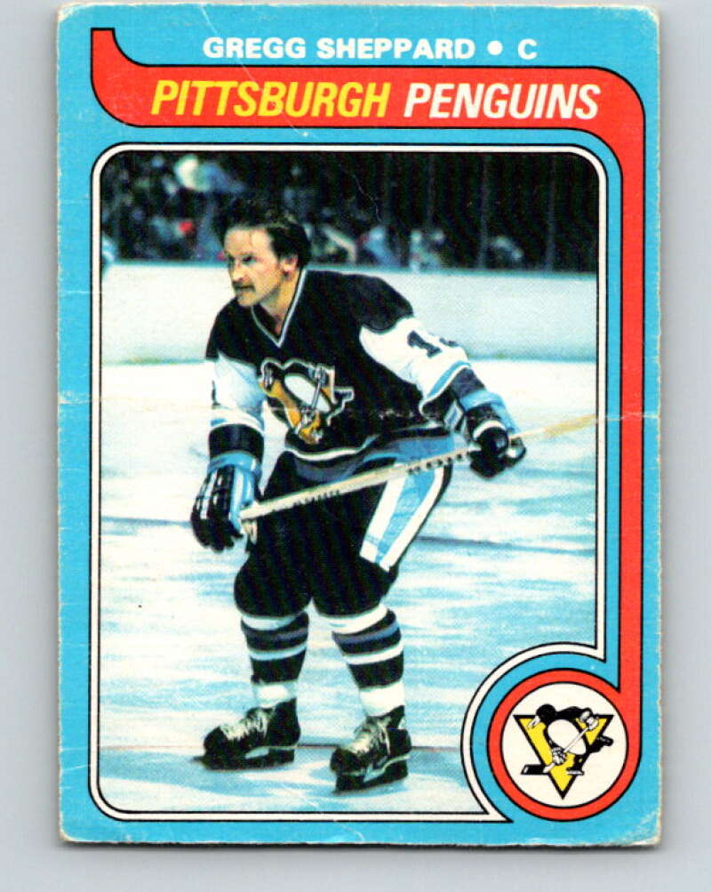 1979-80 O-Pee-Chee #172 Gregg Sheppard Pittsburgh Penguins V18314