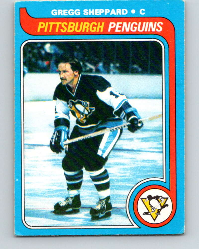 1979-80 O-Pee-Chee #172 Gregg Sheppard Pittsburgh Penguins V18315