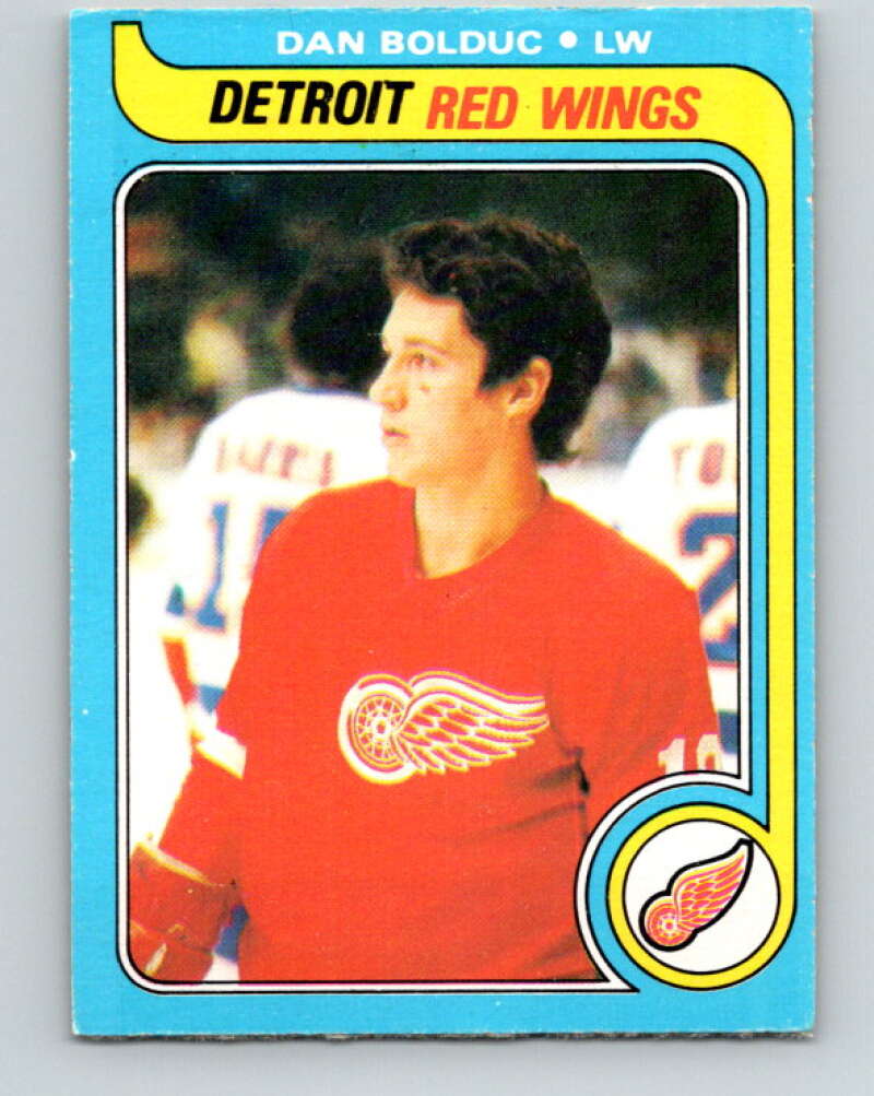 1979-80 O-Pee-Chee #173 Dan Bolduc RC Rookie Detroit Red Wings V18320