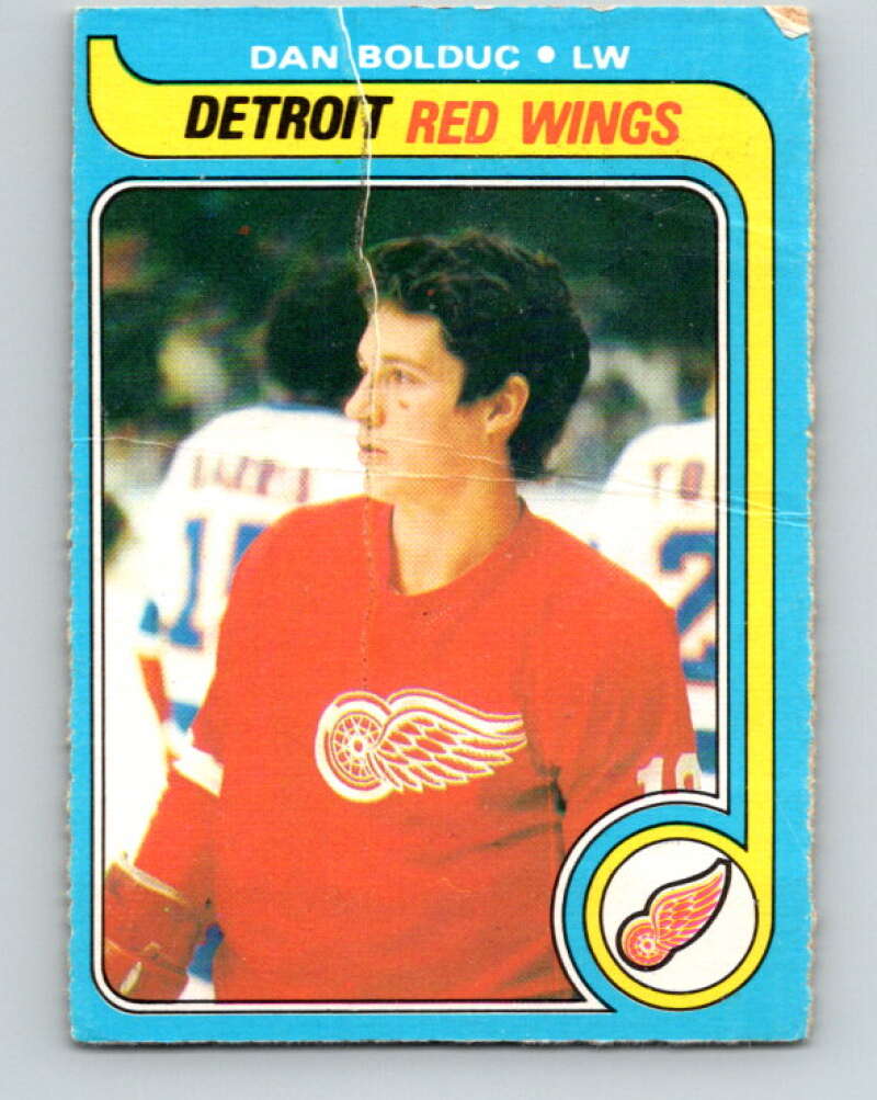 1979-80 O-Pee-Chee #173 Dan Bolduc RC Rookie Detroit Red Wings V18322