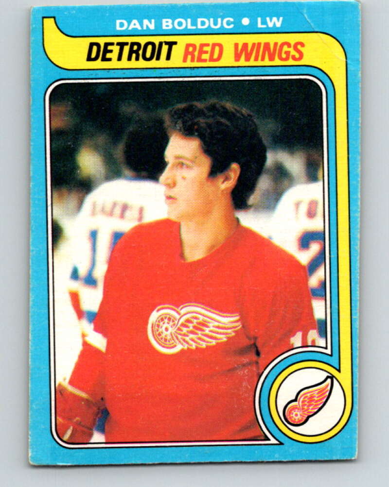 1979-80 O-Pee-Chee #173 Dan Bolduc RC Rookie Detroit Red Wings V18326