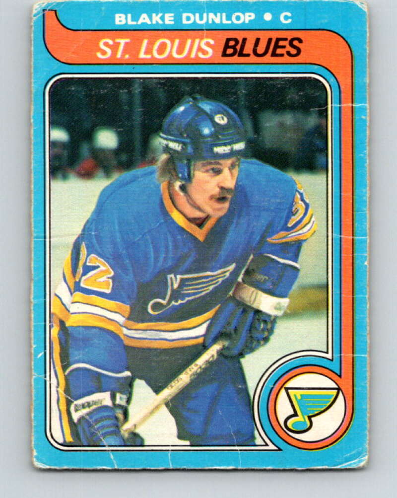 1979-80 O-Pee-Chee #174 Blake Dunlop St. Louis Blues V18333