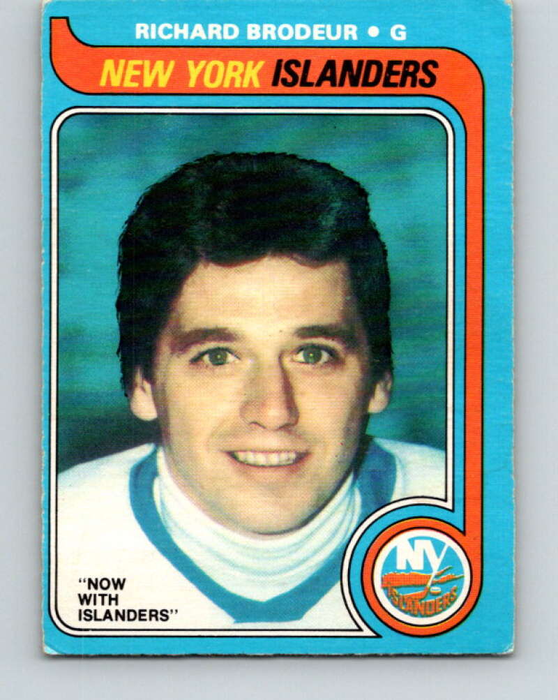 1979-80 O-Pee-Chee #176 Richard Brodeur New York Islanders V18361