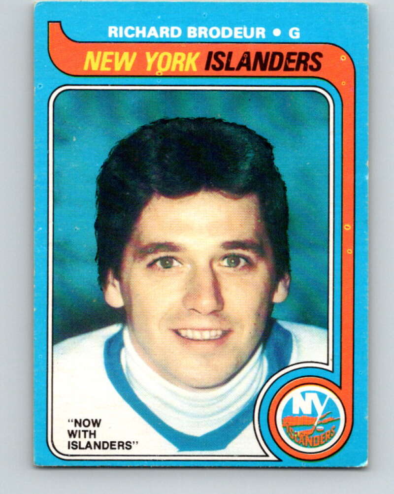 1979-80 O-Pee-Chee #176 Richard Brodeur New York Islanders V18363