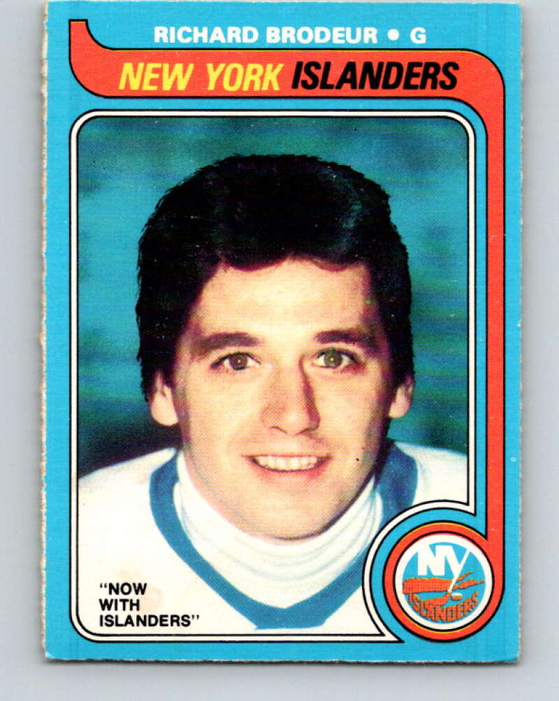 1979-80 O-Pee-Chee #176 Richard Brodeur New York Islanders V18364