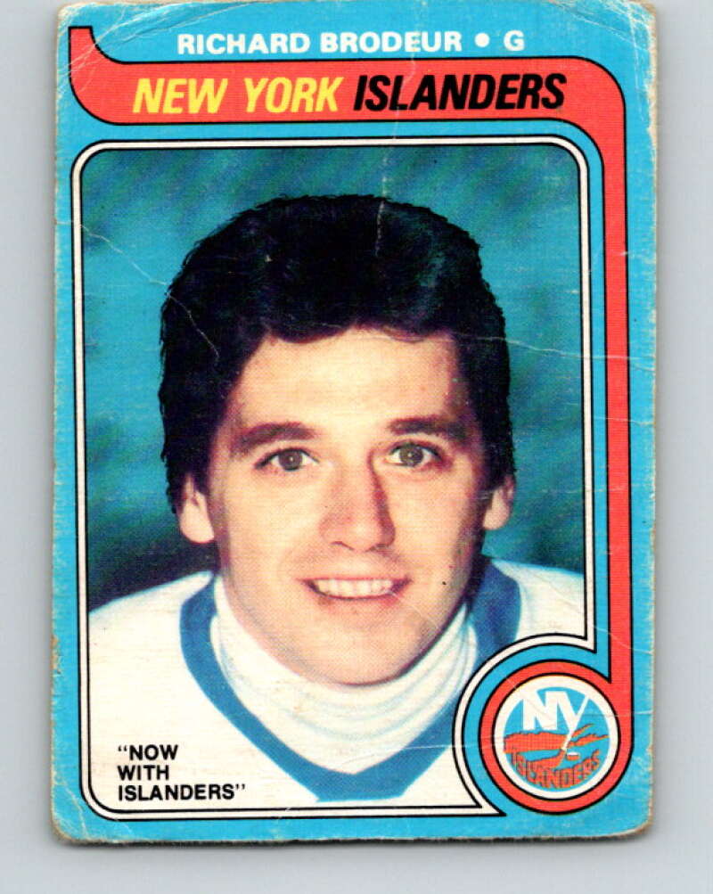 1979-80 O-Pee-Chee #176 Richard Brodeur New York Islanders V18365