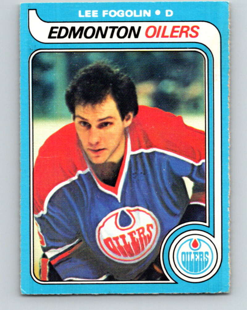 1979-80 O-Pee-Chee #183 Lee Fogolin Edmonton Oilers V18434