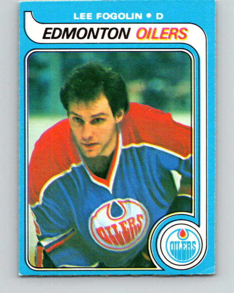 1979-80 O-Pee-Chee #183 Lee Fogolin Edmonton Oilers V18436