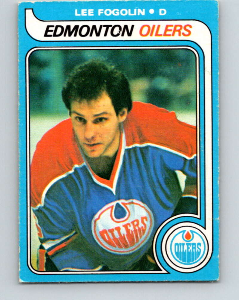 1979-80 O-Pee-Chee #183 Lee Fogolin Edmonton Oilers V18445