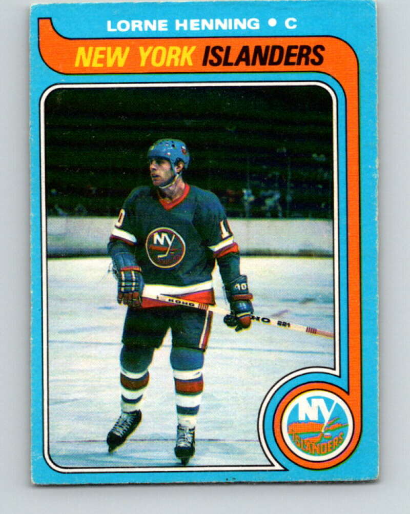 1979-80 O-Pee-Chee #193 Lorne Henning New York Islanders V18534