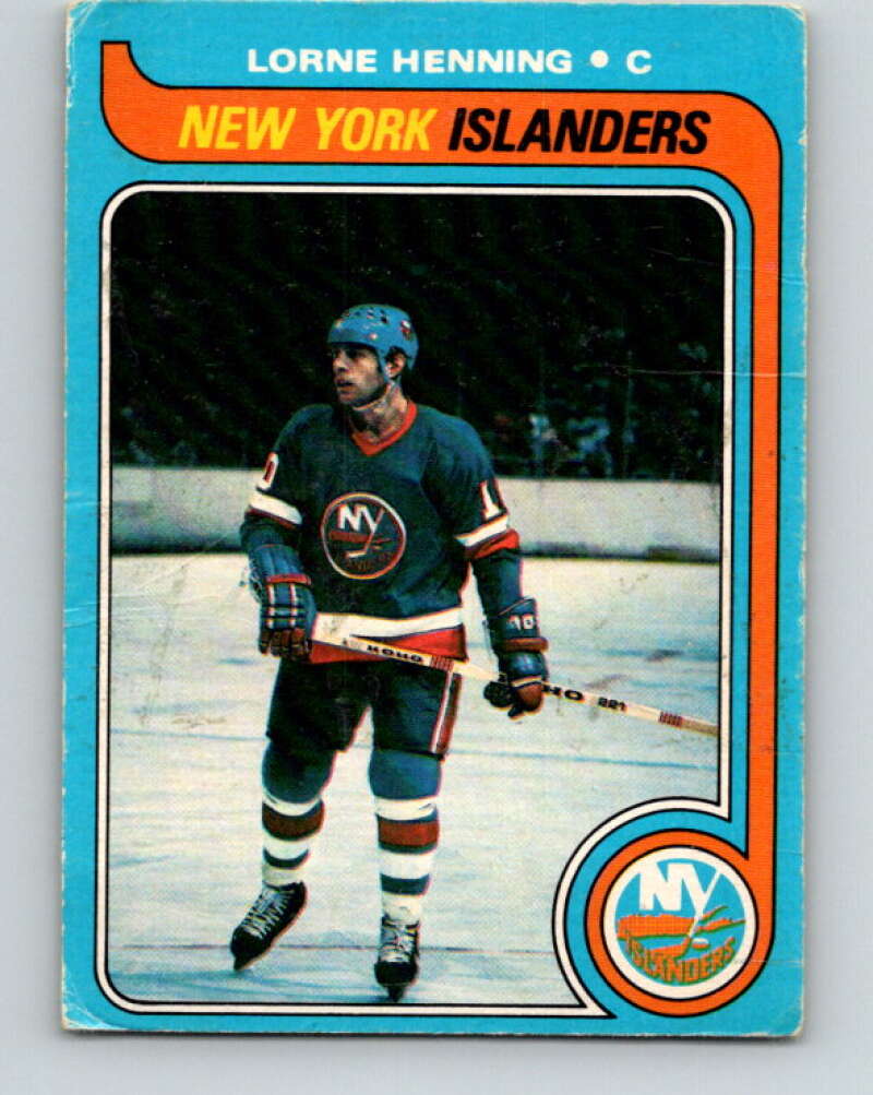1979-80 O-Pee-Chee #193 Lorne Henning New York Islanders V18538