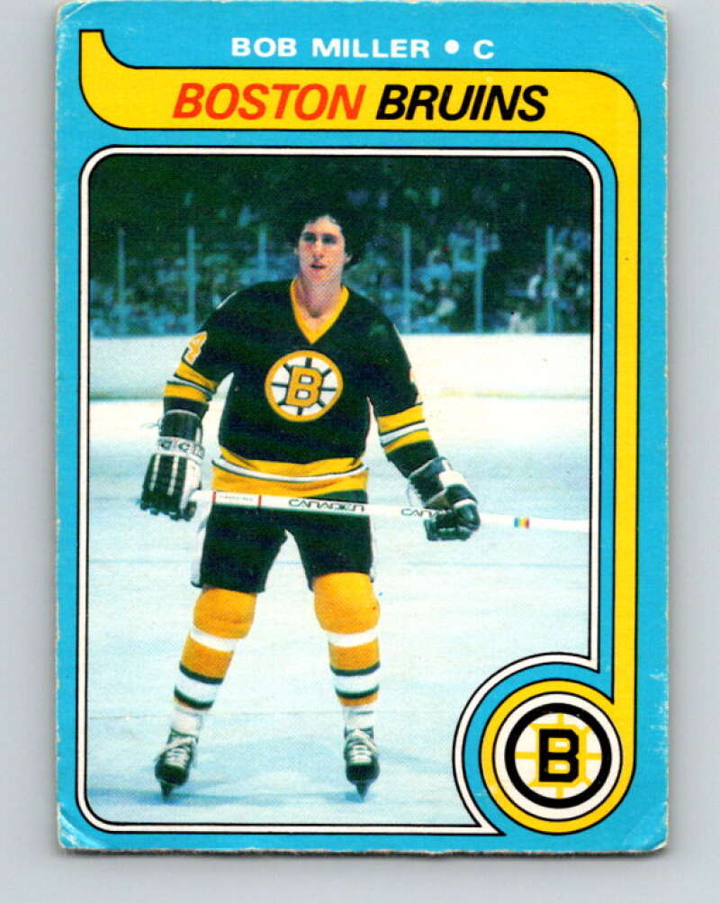 1979-80 O-Pee-Chee #196 Bob Miller RC Rookie Boston Bruins V18570