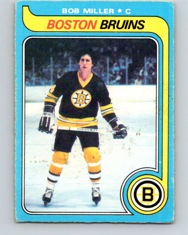 1979-80 O-Pee-Chee #196 Bob Miller RC Rookie Boston Bruins V18575