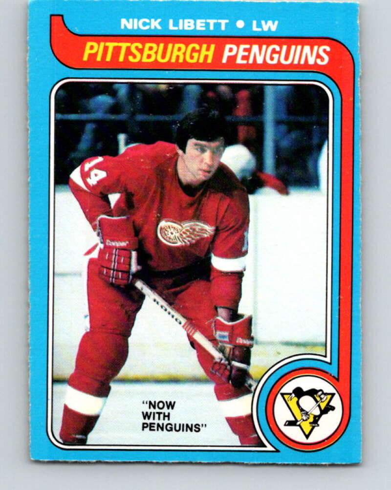 1979-80 O-Pee-Chee #198 Nick Libett Pittsburgh Penguins V18600