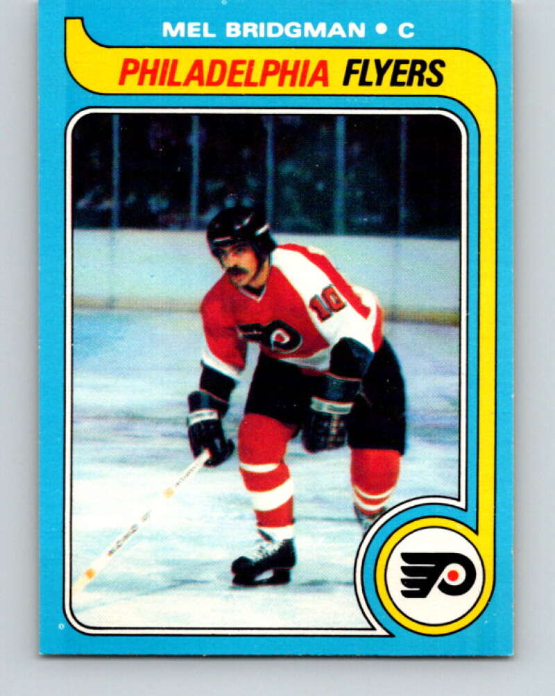 1979-80 O-Pee-Chee #201 Mel Bridgman Philadelphia Flyers V18629
