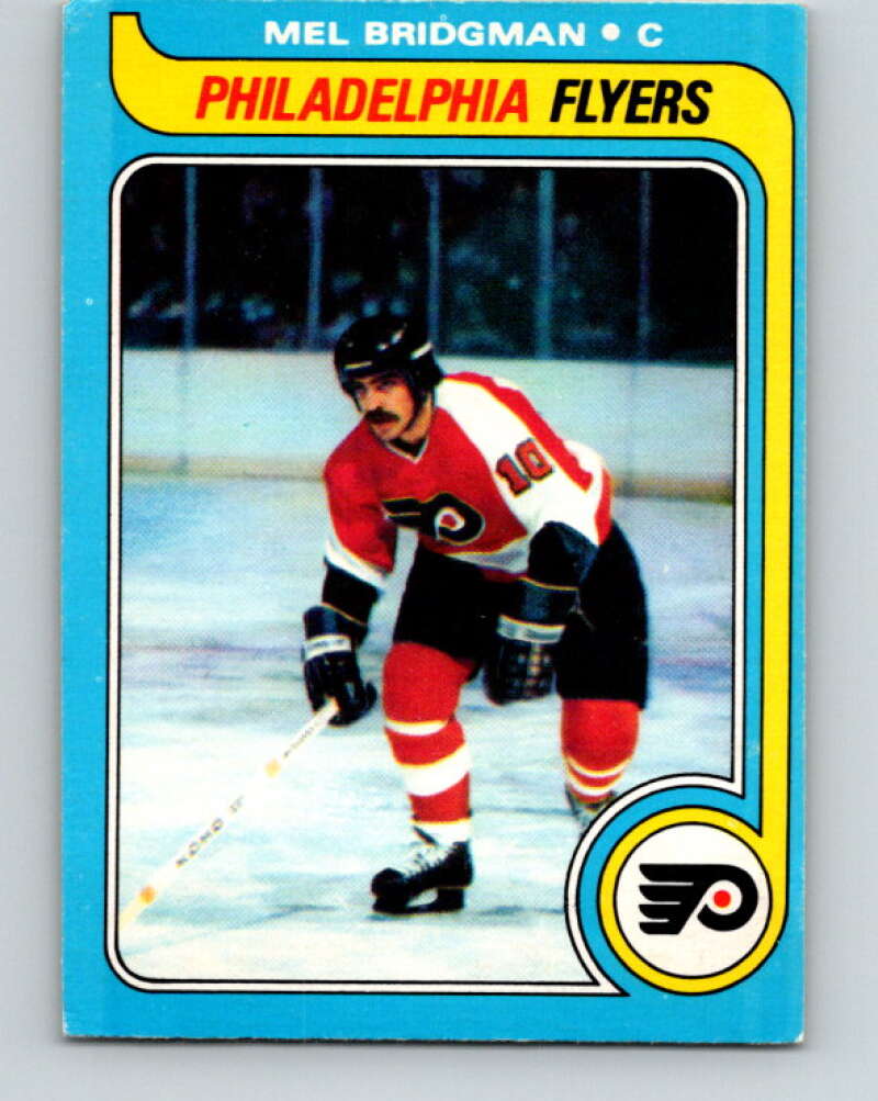 1979-80 O-Pee-Chee #201 Mel Bridgman Philadelphia Flyers V18636